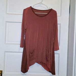 Pink and Purple Dress by Logo Lori Goldstein